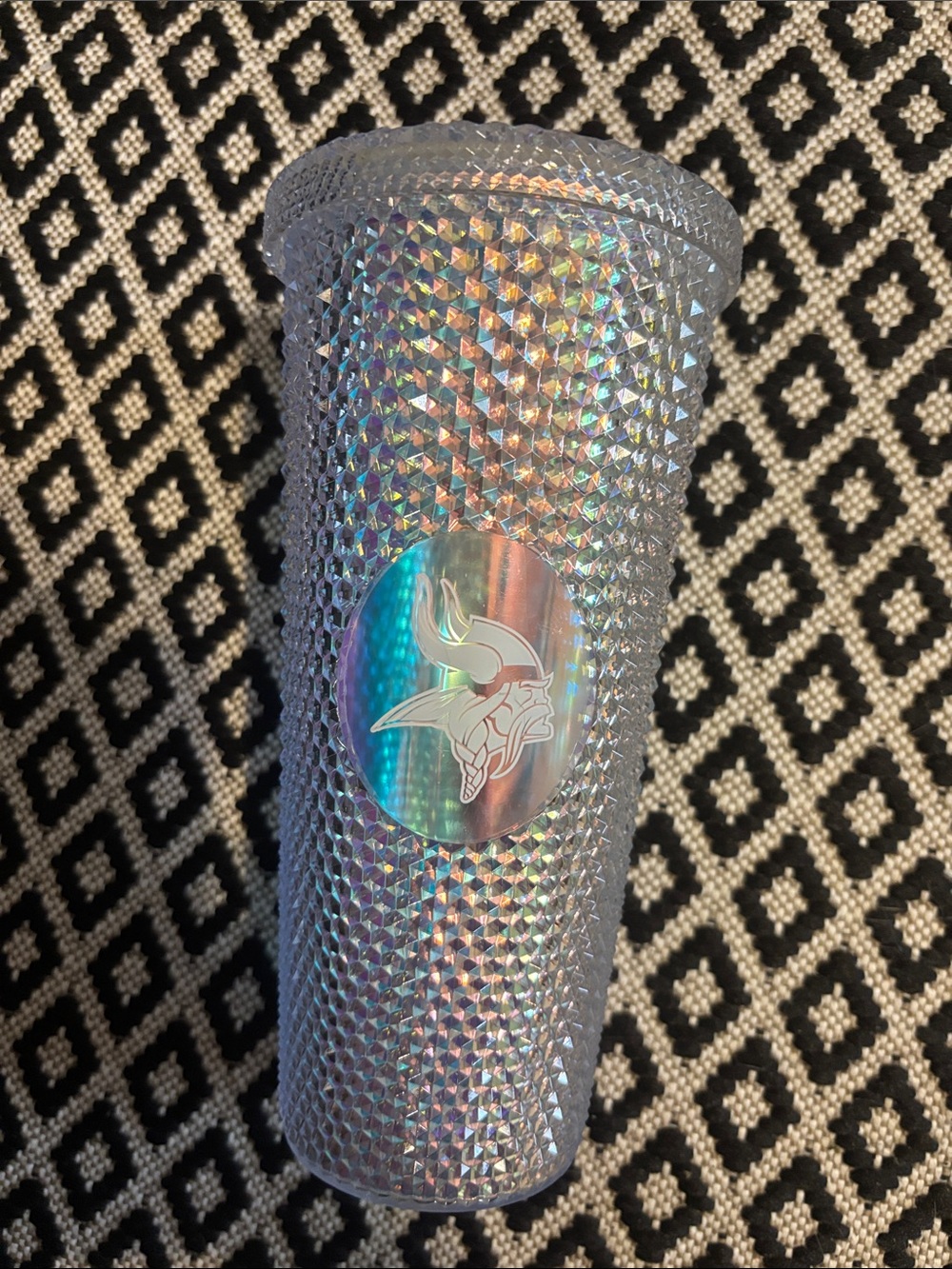 Iridescent Minnesota Vikings cup